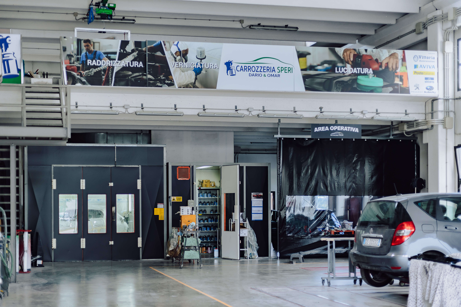 Immagine interna carrozzeria