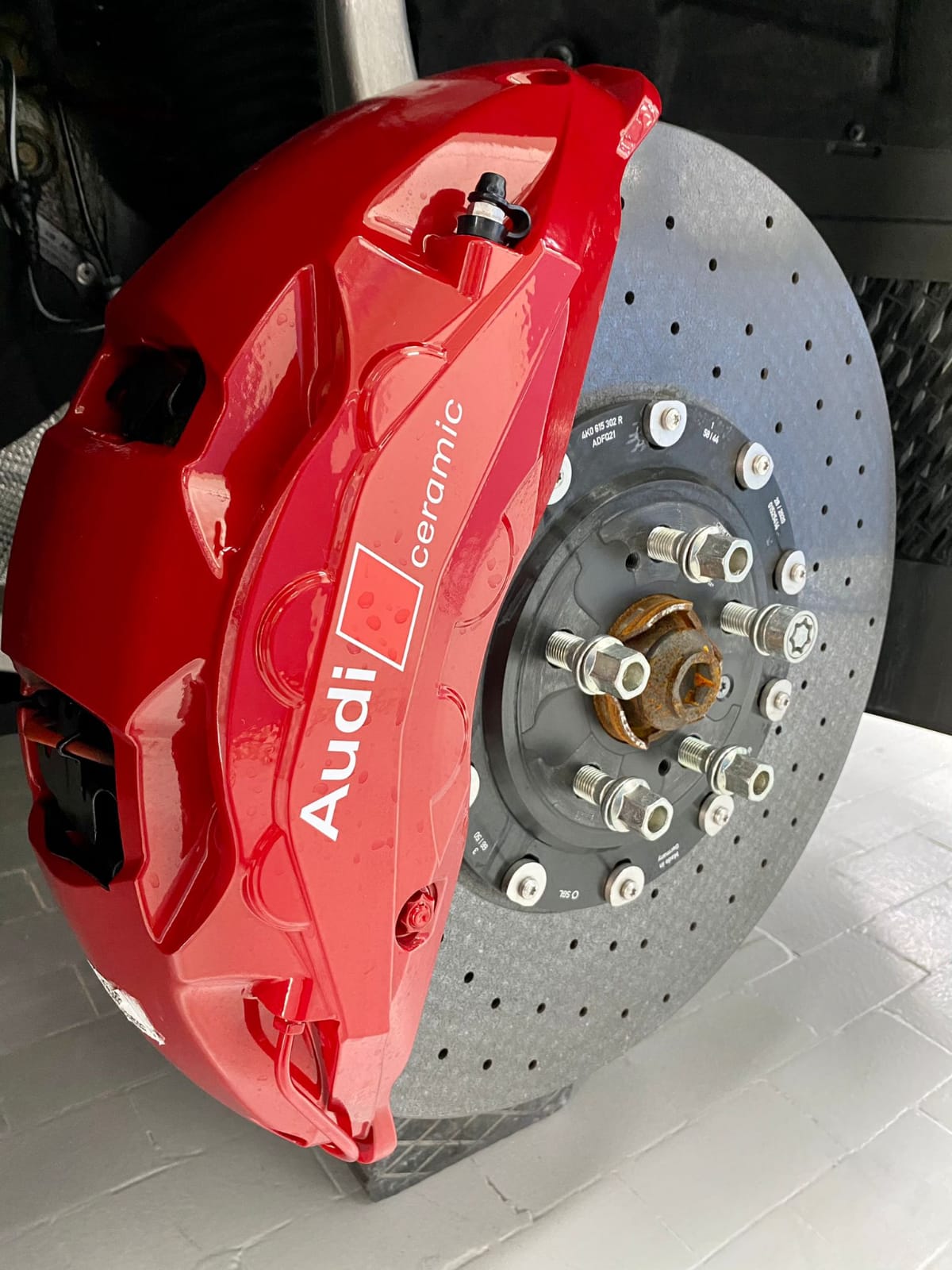 Immagine pinza freno riverniciata